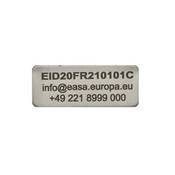 Mj Onlinehandel Drohnen-Kennzeichen 20x8mm