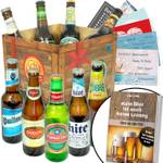 Monatsgeschenke Präsentkorb Biere der Welt