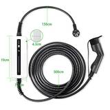 Morec Ladekabel Typ 2 Schuko