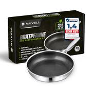 Morleos Muvell Bratpfanne Pro 3.0 Performence Vergleich