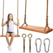 Morwealth Holz Schaukelsitz für Kinder und Erwachsene