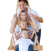 Morwealth Holz Schaukelsitz