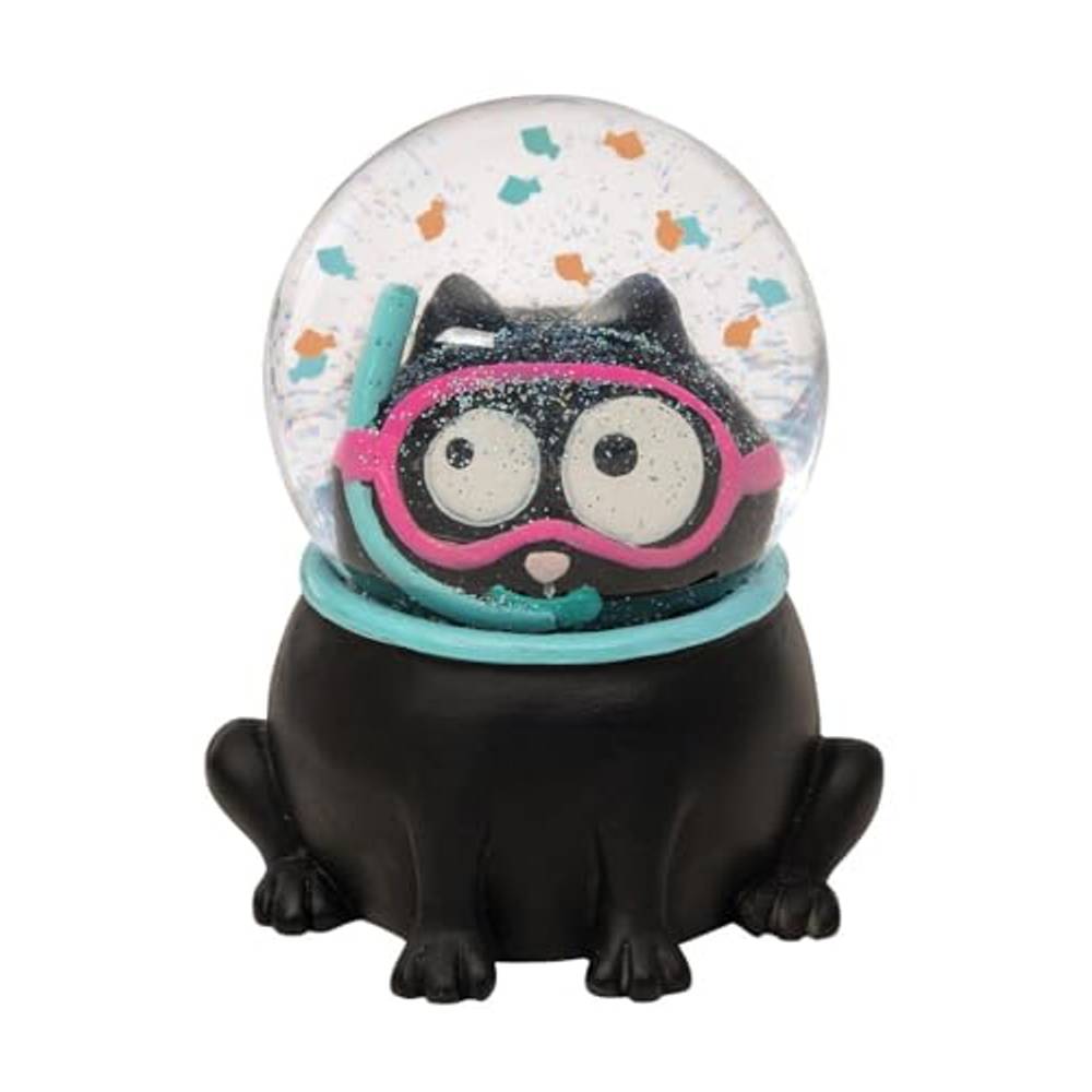 Moses Glück Palla Di Neve Porta Regalo Con Sacchetto - Originale Snow Globe 8,5 Cm Per Messaggi E Denaro