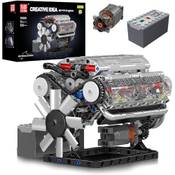 Mould King 10088 Achtzylinder-Motor
