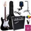 MSA E-Gitarren-Set Schwarz