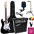 MSA E-Gitarren-Set Schwarz