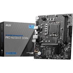 Msi PRO H610M-E DDR4
