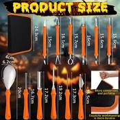 Mtinrni Halloween Kürbis Schnitzset