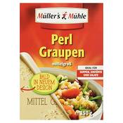Müller's Mühle Perlgraupen Vergleich
