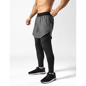 Muscle Alive Herren 2 in 1 Kompressions Leggings Vergleich