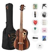 Musoo Blackwood Bariton-Ukulele für Linkshänder Vergleich
