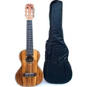 Musoo Konzert Mini akustische 6-saitige Ukulele Guitarlele Vergleich