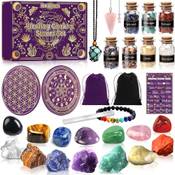 Mwzeaul Chakra Steine und Kristalle Vergleich