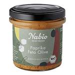Nabio Bio Brotaufstrich Paprika-Feta & Olive