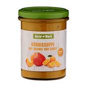 Natur Werk Kürbissuppe mit Orange und Curry