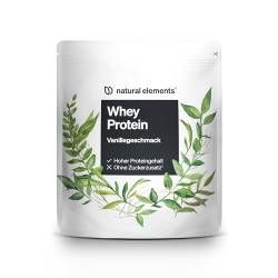 Natural Elements Whey Protein Pulver Vanille