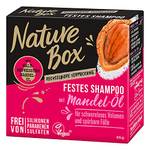 Nature Box festes Shampoo Mandel-Öl