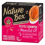 Nature Box festes Shampoo Mandel-Öl Vergleich