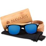 Navaris Holz Sonnenbrille