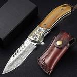 Nedfoss Fox Damast Taschenmesser