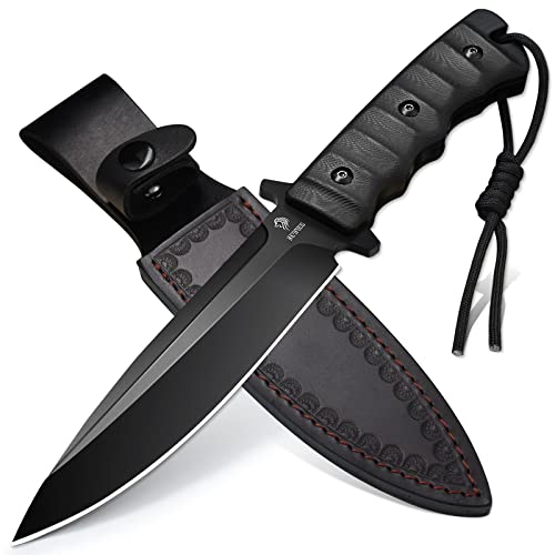 Elk Ridge Outdoor Messer ER-564CA – 23,4 Cm, Rostfreier Stahl, Camo-Griff