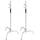 Neewer 2er Pack Edelstahl Hochleistungs C-Stativ