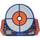 Nerf Elite Digitale Target Nero 150