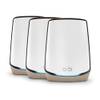 Netgear Orbi  Tri-Band WiFi 6-Mesh-System (RBK863S) – Router mit 2 Satelliten-Repeatern