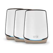 Netgear Orbi  Tri-Band WiFi 6-Mesh-System (RBK863S) – Router mit 2 Satelliten-Repeatern Vergleich