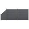 Neu Holz WPC Gartenzaun Set