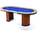 Nexos Pokertisch massiv Casinotisch aus Holz