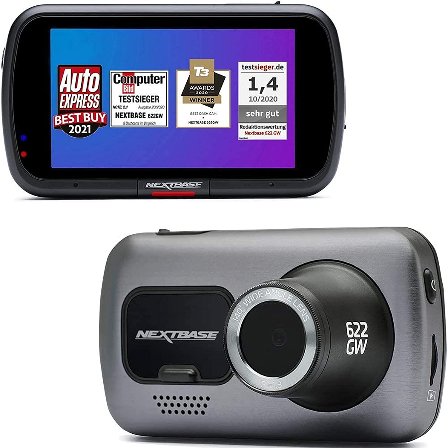 Abask Dashcam Auto Vorne Und Hinten Autokamera Mit 32 Gb Sd-karte