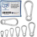NietFullThings Karabiner-Haken mit Kausche