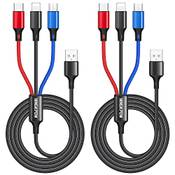 Ningkpow Multi USB Kabel ‎N008-BK3-2PA