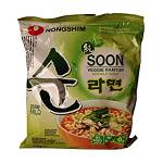 Nong Shim Veggie Ramyun Soon vegetarische Instant Nudelsuppe