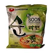 Nong Shim Veggie Ramyun Soon vegetarische Instant Nudelsuppe Vergleich