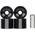 NONMON 4Pcs Profi Longboard Skateboard Rollen