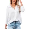 Nonsar Weiße Bluse