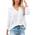 Nonsar Weiße Bluse