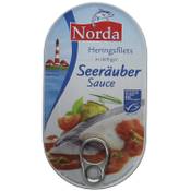 Norda Heringsfilets in deftiger Seeräuber-Sauce Vergleich