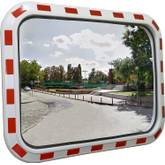 45 cm Weitwinkel-Konvexspiegel mit Außenspiegel und