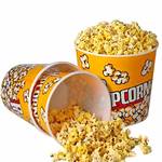 Novelty Place Retro-Stil Kunststoff Popcornbehälter
