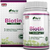 Nu U Nutrition Biotin