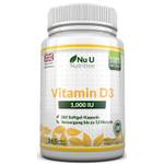 Nu U Vitamin D3 1000 IU