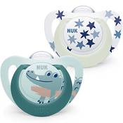 Nuk Star Night & Day grünes Krokodil