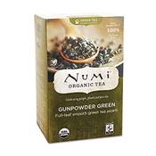 Numi Organic Gunpowder Green Vergleich