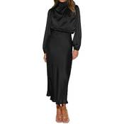 Obeeii Satin-Kleid