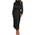 Obeeii Satin-Kleid