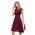 Odizli Kurzarm Abendkleid
