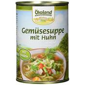 Ökoland Gemüsesuppe mit Huhn